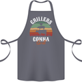 Grillers Gonna Grill BBQ Food Cotton Apron 100% Organic Steel