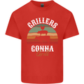 Grillers Gonna Grill BBQ Food Kids T-Shirt Childrens Red
