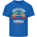 Grillers Gonna Grill BBQ Food Kids T-Shirt Childrens Royal Blue