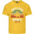 Grillers Gonna Grill BBQ Food Kids T-Shirt Childrens Yellow