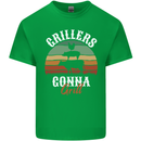 Grillers Gonna Grill BBQ Food Mens Cotton T-Shirt Tee Top Irish Green