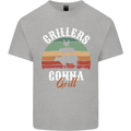 Grillers Gonna Grill BBQ Food Mens Cotton T-Shirt Tee Top Sports Grey