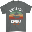 Grillers Gonna Grill BBQ Food Mens T-Shirt 100% Cotton Charcoal