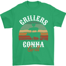 Grillers Gonna Grill BBQ Food Mens T-Shirt 100% Cotton Irish Green