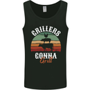 Grillers Gonna Grill BBQ Food Mens Vest Tank Top Black