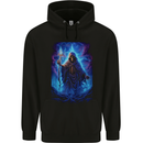 Grim Reaper Domain Mens 80% Cotton Hoodie Black