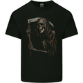 Grim Reaper Gothic Heavy Metal Skull Kids T-Shirt Childrens Black