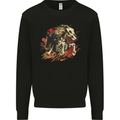 Grim Reaper Horse From Hell Kids Sweatshirt Jumper Black