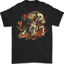 Grim Reaper Horse From Hell Mens T-Shirt 100% Cotton BLACK