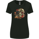 Grim Reaper Horse From Hell Womens Wider Cut T-Shirt Black