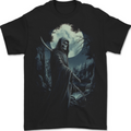 Grim Reaper Returning From Hell Skull Mens T-Shirt 100% Cotton BLACK