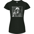 Grim Reaper Skull Womens Petite Cut T-Shirt Black