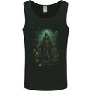 Grim Reaper Surrounded by Skulls Mens Vest Tank Top Black