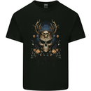 Grim Reaper of the Earth Skull Mens Cotton T-Shirt Tee Top Black