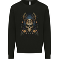 Grim Reaper of the Earth Skull Mens Sweatshirt Jumper Black