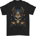 Grim Reaper of the Earth Skull Mens T-Shirt 100% Cotton BLACK