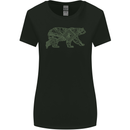 Grizzly Bear Circuit Board Womens Wider Cut T-Shirt Black