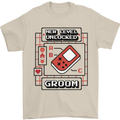 Groom New Level Unlocked Funny Marriage Mens T-Shirt 100% Cotton Sand