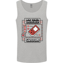 Groom New Level Unlocked Funny Marriage Mens Vest Tank Top Sports Grey