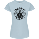 Group Therapy Shooting Hunting Rifle Funny Womens Petite Cut T-Shirt