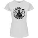 Group Therapy Shooting Hunting Rifle Funny Womens Petite Cut T-Shirt