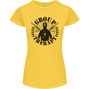 Group Therapy Shooting Hunting Rifle Funny Womens Petite Cut T-Shirt