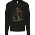 Guan Yu Chinese God of War Fantasy MMA Mens Sweatshirt Jumper Black