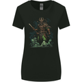 Guan Yu Chinese God of War Fantasy MMA Womens Wider Cut T-Shirt Black