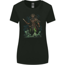 Guan Yu Chinese God of War Fantasy MMA Womens Wider Cut T-Shirt Black