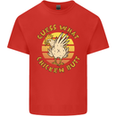 Guess What Chicken Butt Funny Farm Kids T-Shirt Childrens Red