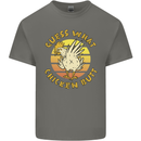 Guess What Chicken Butt Funny Farm Mens Cotton T-Shirt Tee Top Charcoal