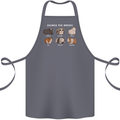 Guinea Pig Breeds 1 Cotton Apron 100% Organic Steel