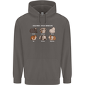 Guinea Pig Breeds 1 Mens 80% Cotton Hoodie Charcoal
