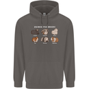 Guinea Pig Breeds 1 Mens 80% Cotton Hoodie Charcoal