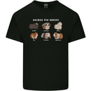 Guinea Pig Breeds 1 Mens Cotton T-Shirt Tee Top Black