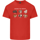 Guinea Pig Breeds 1 Mens Cotton T-Shirt Tee Top Red