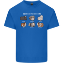 Guinea Pig Breeds 1 Mens Cotton T-Shirt Tee Top Royal Blue