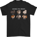 Guinea Pig Breeds 1 Mens T-Shirt 100% Cotton Black