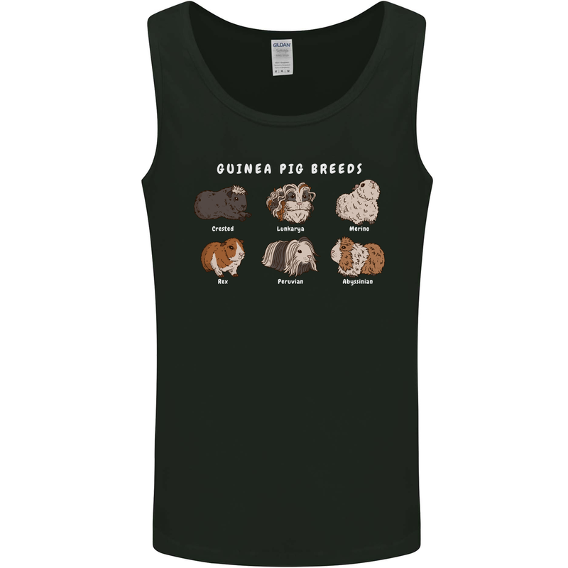 Guinea Pig Breeds 1 Mens Vest Tank Top Black