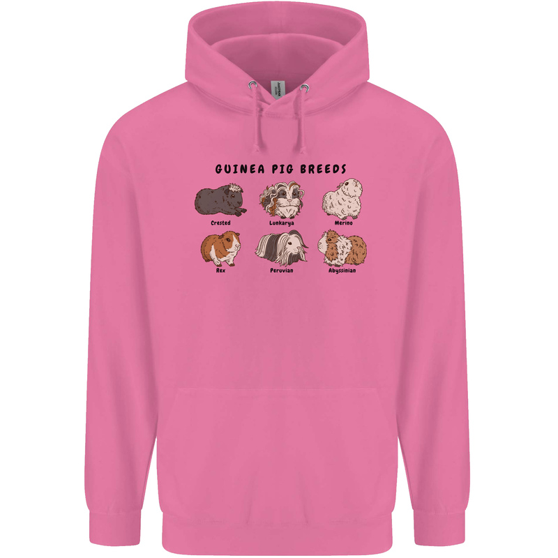 Guinea Pig Breeds 2 Mens 80% Cotton Hoodie Azelea