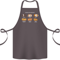 Guinea Pig Breeds 3 Cotton Apron 100% Organic Dark Grey