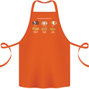 Guinea Pig Breeds 3 Cotton Apron 100% Organic Orange