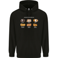 Guinea Pig Breeds 3 Mens 80% Cotton Hoodie Black