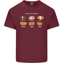Guinea Pig Breeds 3 Mens Cotton T-Shirt Tee Top Maroon