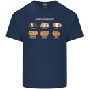 Guinea Pig Breeds 3 Mens Cotton T-Shirt Tee Top Navy Blue