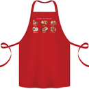 Guinea Pig Breeds 5 Cotton Apron 100% Organic Red