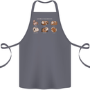 Guinea Pig Breeds 5 Cotton Apron 100% Organic Steel