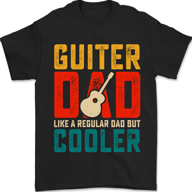 Guitar T-Shirt Mens Electric Acoustic Bass Funny Music Tshirt Tee Top 9