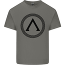 Gym Lambda Symbol Bodybuilding Training Mens Cotton T-Shirt Tee Top Charcoal