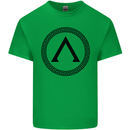 Gym Lambda Symbol Bodybuilding Training Mens Cotton T-Shirt Tee Top Irish Green
